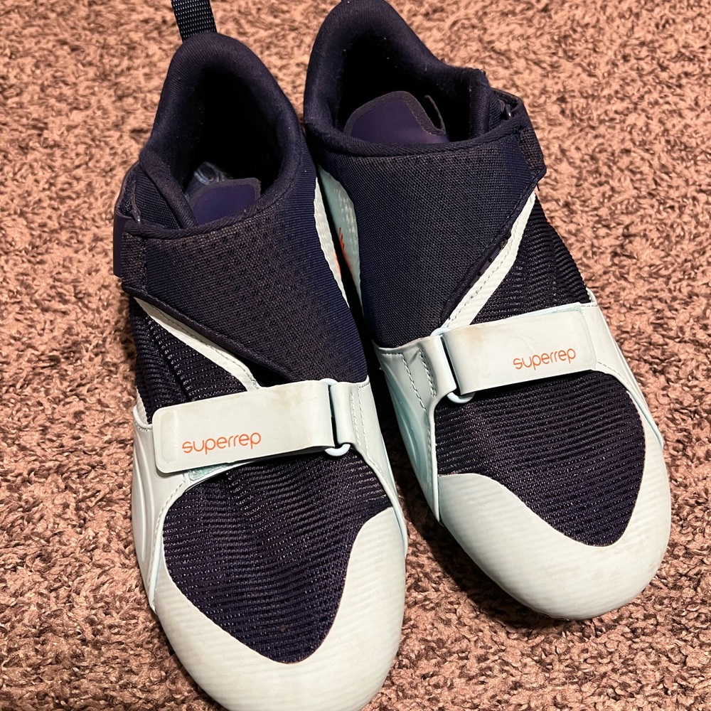 MEN'S SUPERREP CYCLE INDOOR CYCLING SHOES IN BLUE size 8.5